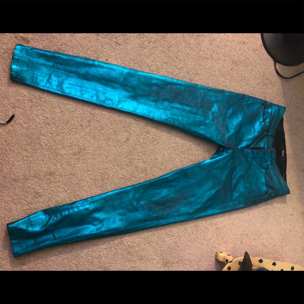 Metallic Blue BDG Jeans